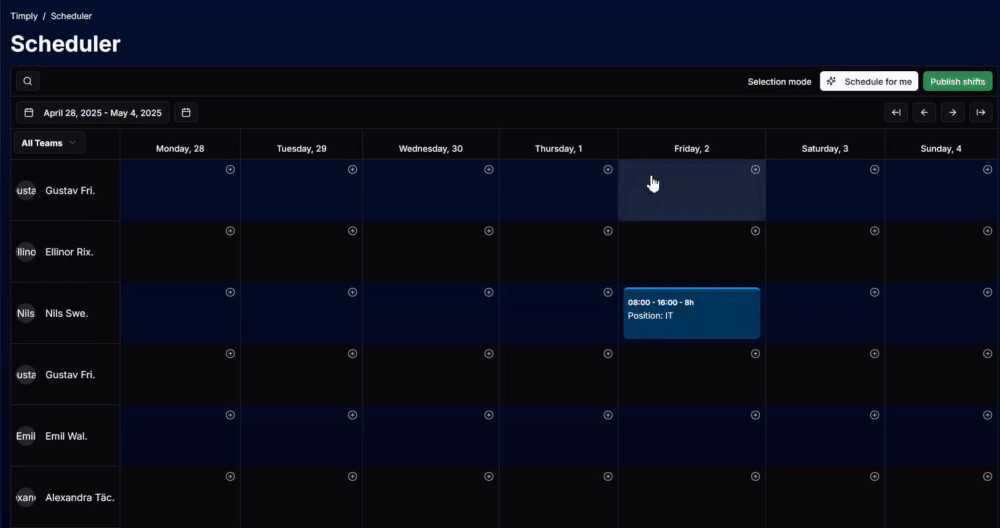 Scheduler Overview