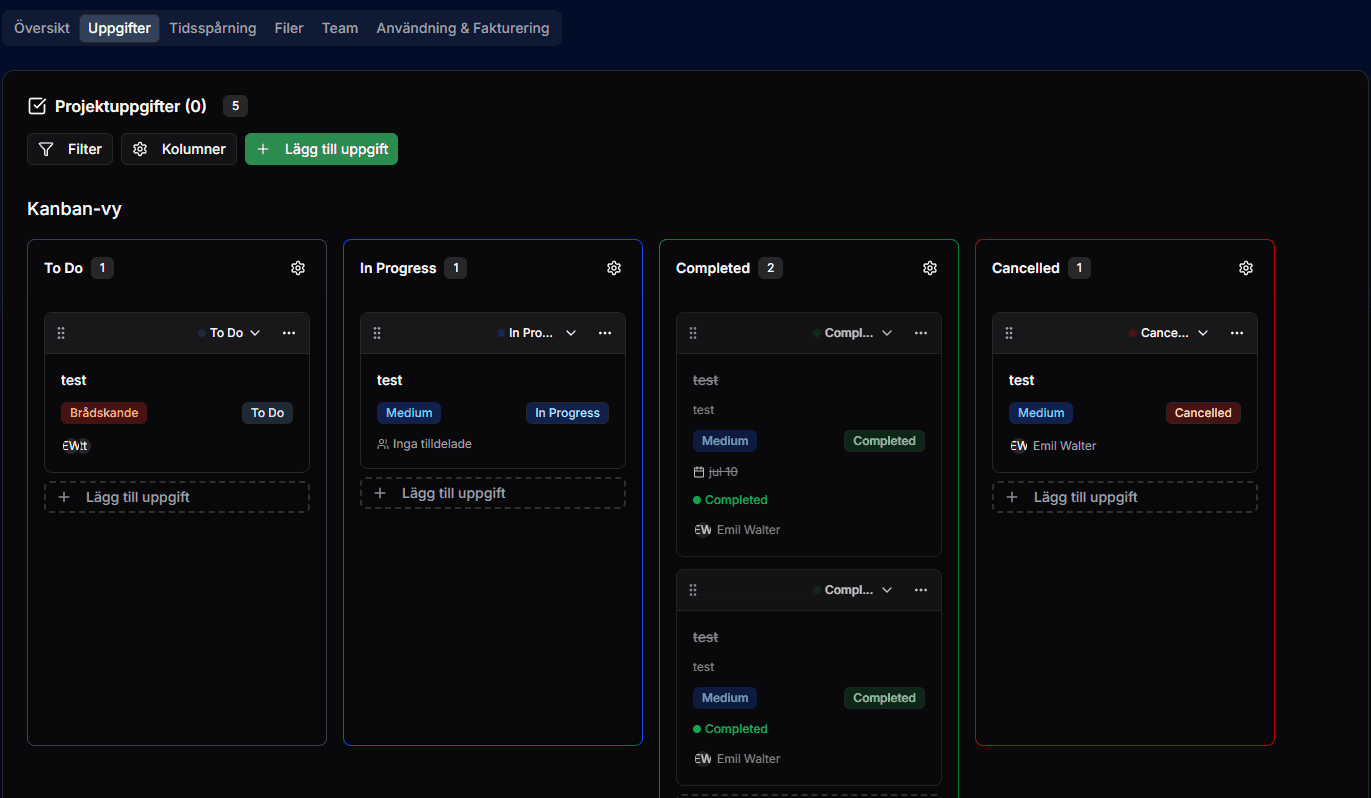 Kanban Board
