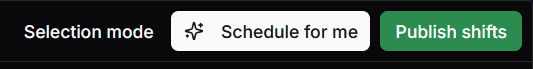 Scheduler Selection Options