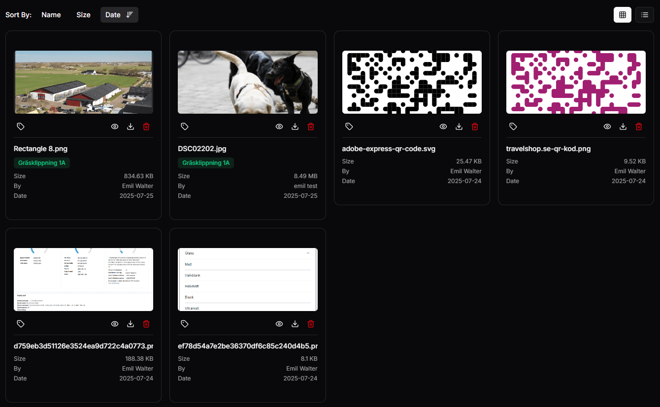 Grid View